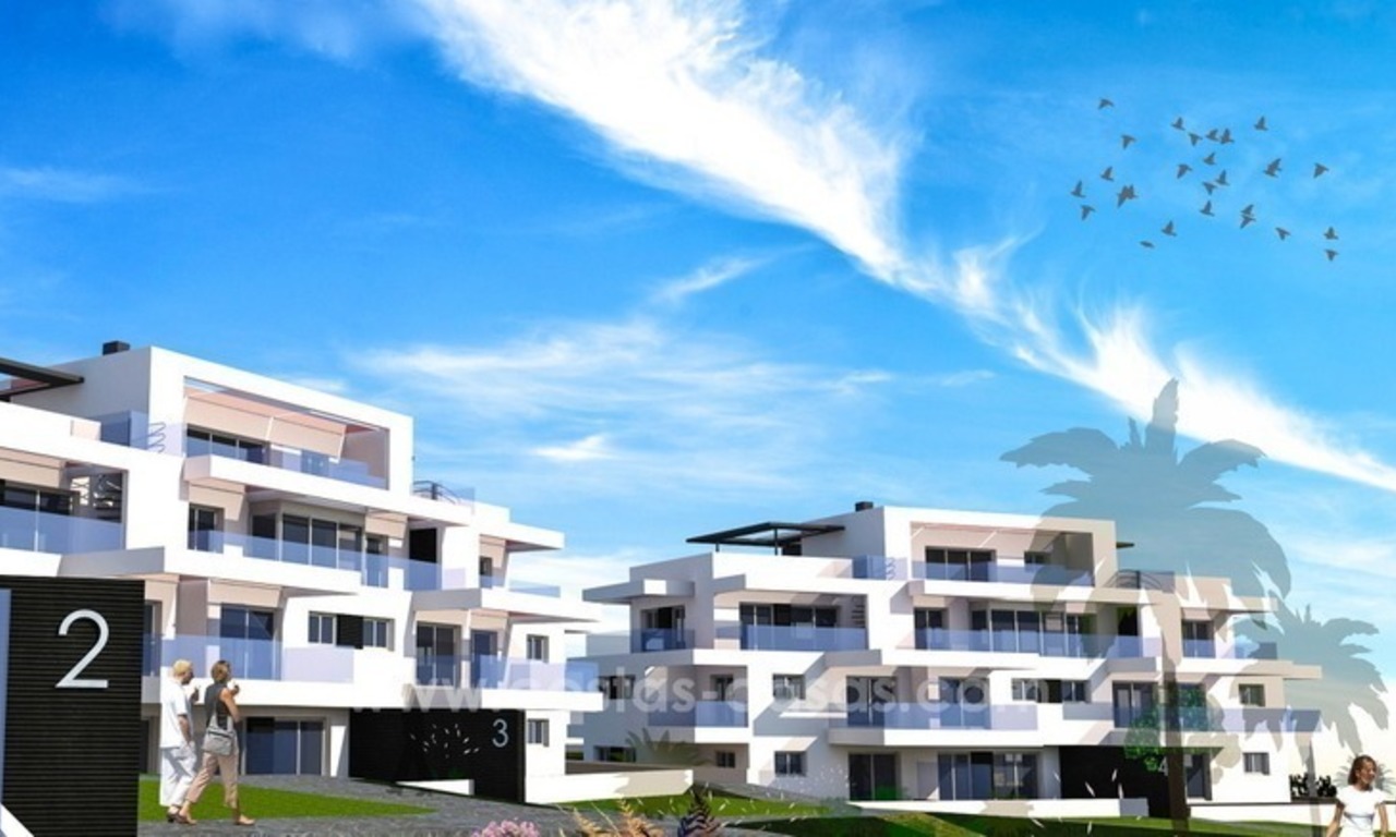 Nuevos apartamentos modernos de lujo en venta en Benahavis - Marbella 6