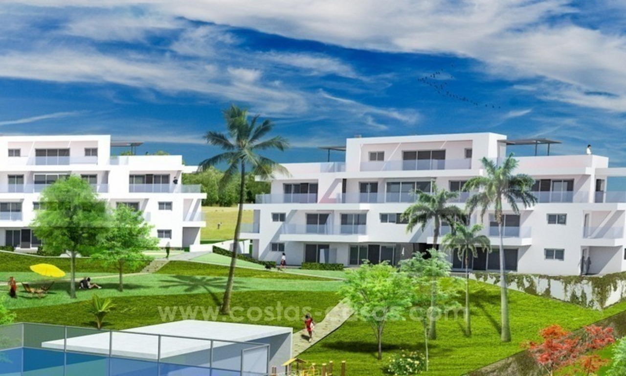 Nuevos apartamentos modernos de lujo en venta en Benahavis - Marbella 1