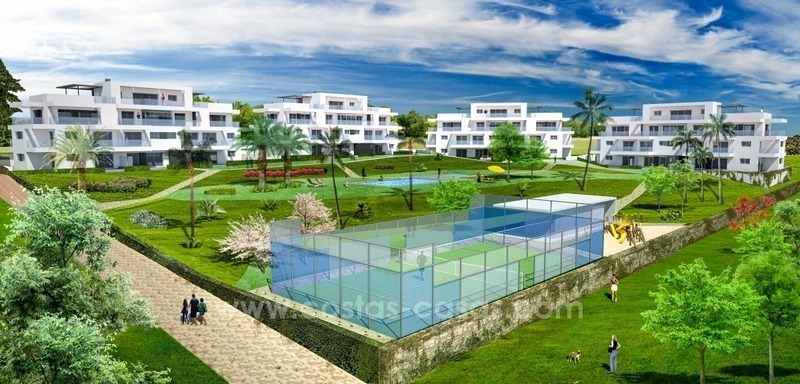 Nuevos apartamentos modernos de lujo en venta en Benahavis - Marbella