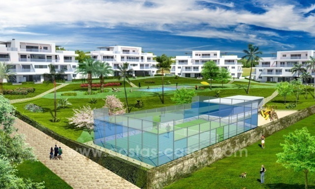 Nuevos apartamentos modernos de lujo en venta en Benahavis - Marbella 0