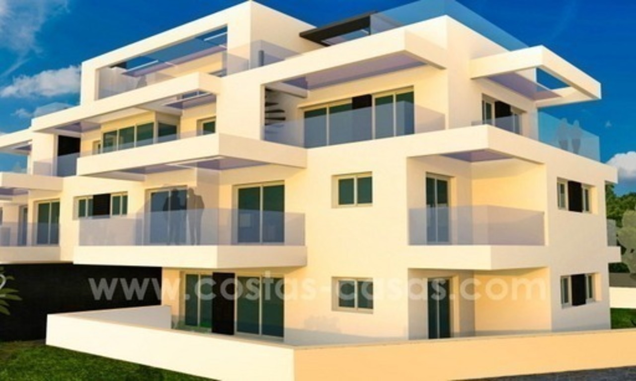 Nuevos apartamentos modernos de lujo en venta en Benahavis - Marbella 10