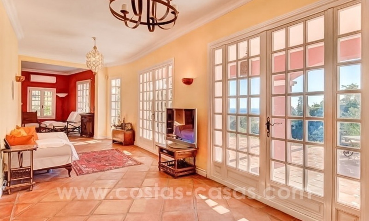 A la venta: Villa encantadora tradicional andaluza, con excelentes vistas al mar en El Madroñal, Benahavis - Marbella 15