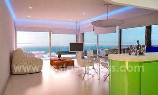 Áticos y apartamentos nuevos modernos de lujo en venta en Benalmadena, Costa del Sol 7