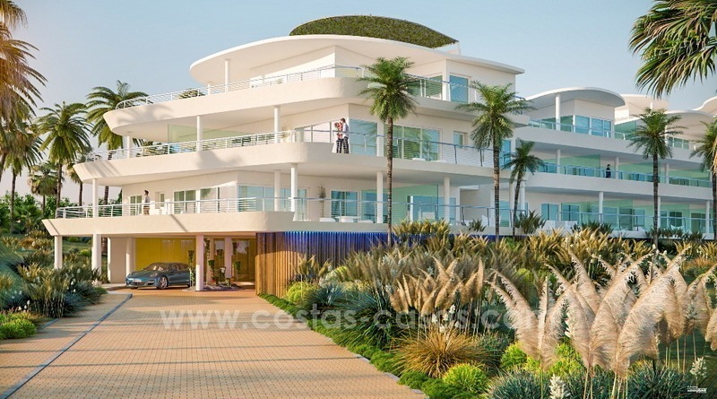 Áticos y apartamentos nuevos modernos de lujo en venta en Benalmadena, Costa del Sol