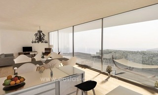 Nueva villa moderna de lujo junto a la playa en venta en Marbella Este 5