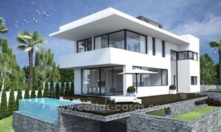 Nueva villa moderna de lujo junto a la playa en venta en Marbella Este 0
