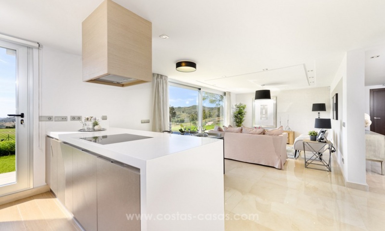 Nuevos apartamentos y áticos modernos de lujo en venta en Mijas Golf Resort, Costa del sol 17