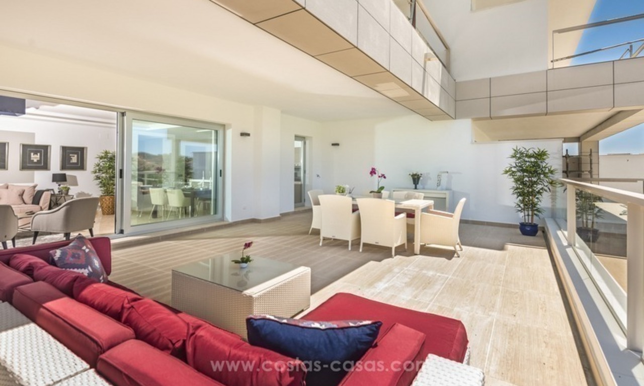 Nuevos apartamentos y áticos modernos de lujo en venta en Mijas Golf Resort, Costa del sol 13