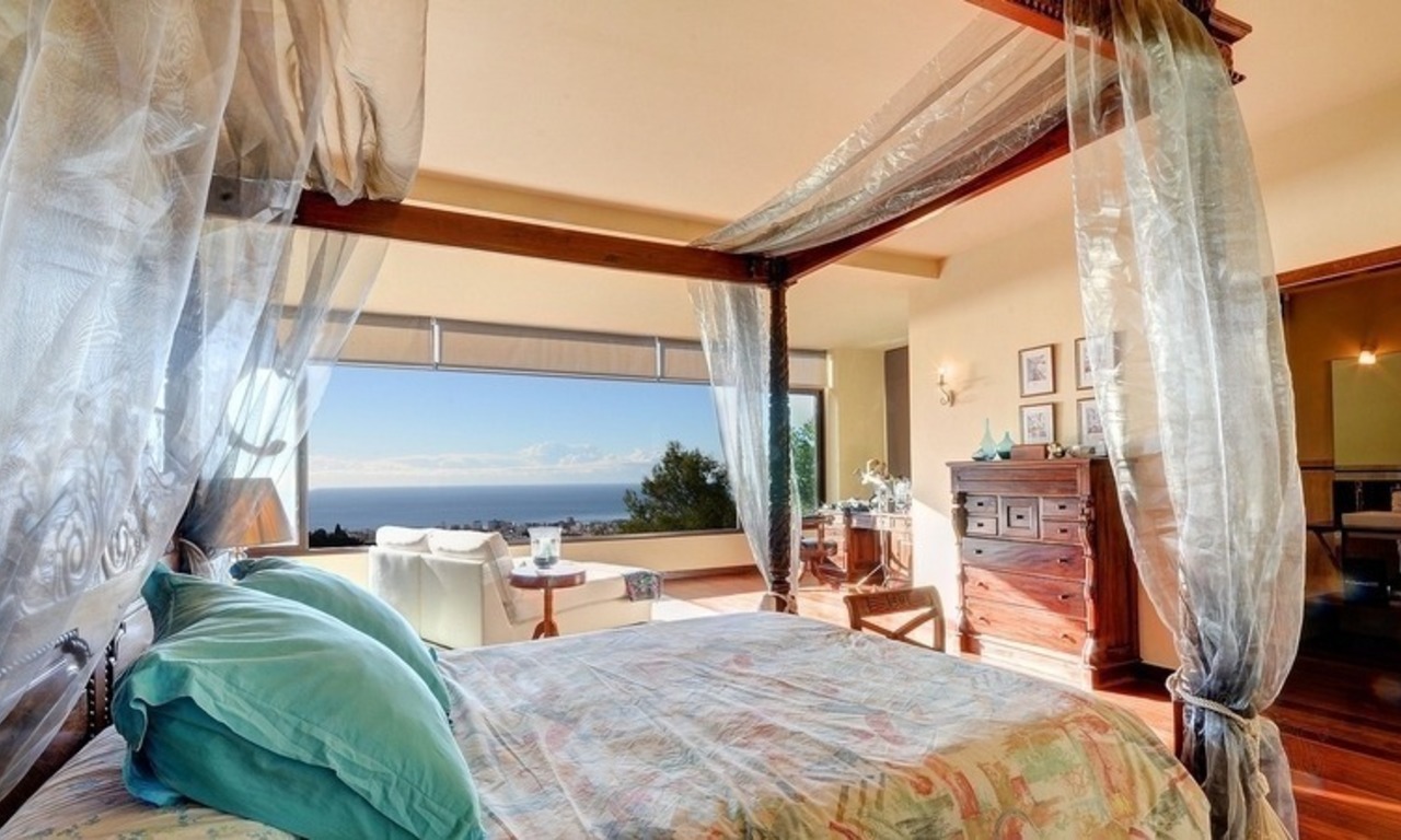 Villa de lujo con vistas al mar en venta cerca de la ciudad de Marbella 15