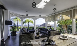 Marbella - Benahavis en venta: Increíbles vistas panorámicas al mar y Villa totalmente reformada 418 