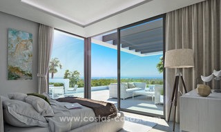 Apartamentos y áticos modernos cerca de la playa en venta entre Estepona - Marbella 5601 