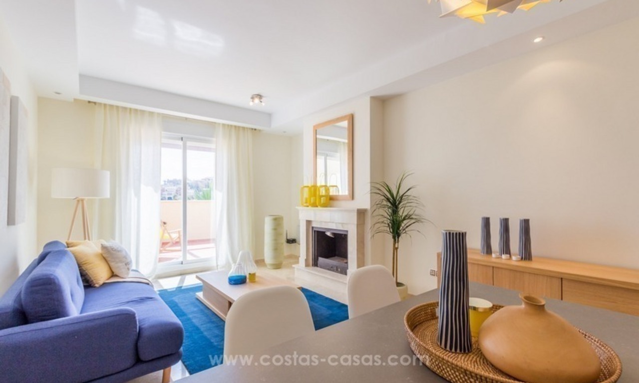 Áticos y apartamentos en venta en Nueva Andalucía, Marbella 6