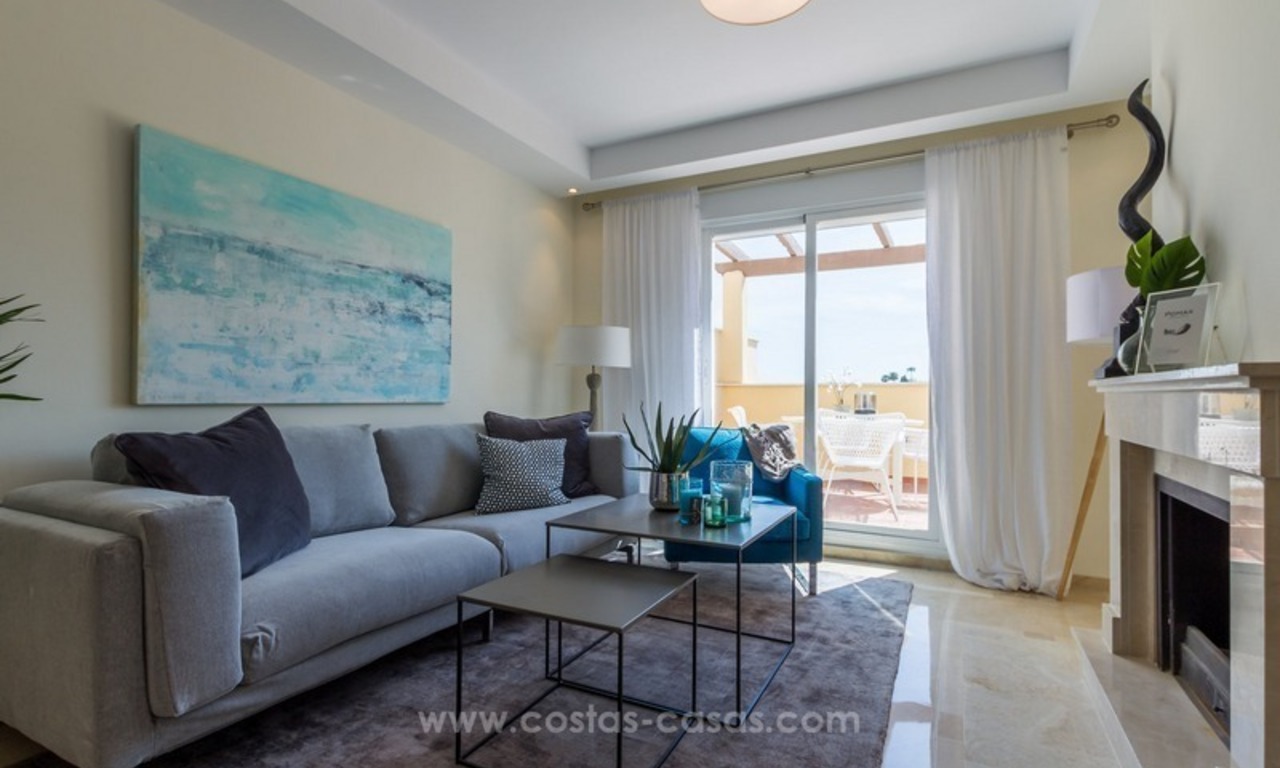 Áticos y apartamentos en venta en Nueva Andalucía, Marbella 4