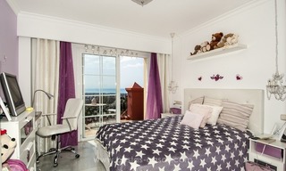 Vistas panorámicas al mar de 3 dormitorios Apartamento Ático en venta en Marbella - Benahavis 15