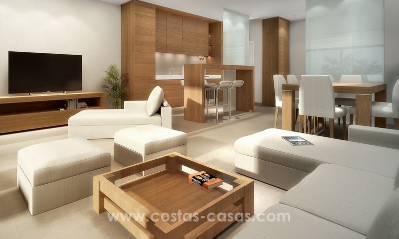 Nuevos apartamentos y áticos modernos en venta, la Nueva Milla de Oro, Marbella - Estepona 15