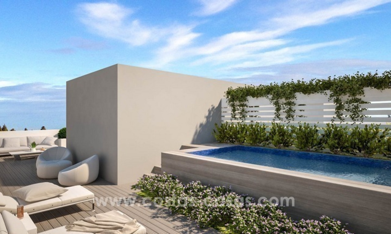 Casas adosadas modernas de lujo en venta en Marbella este 6