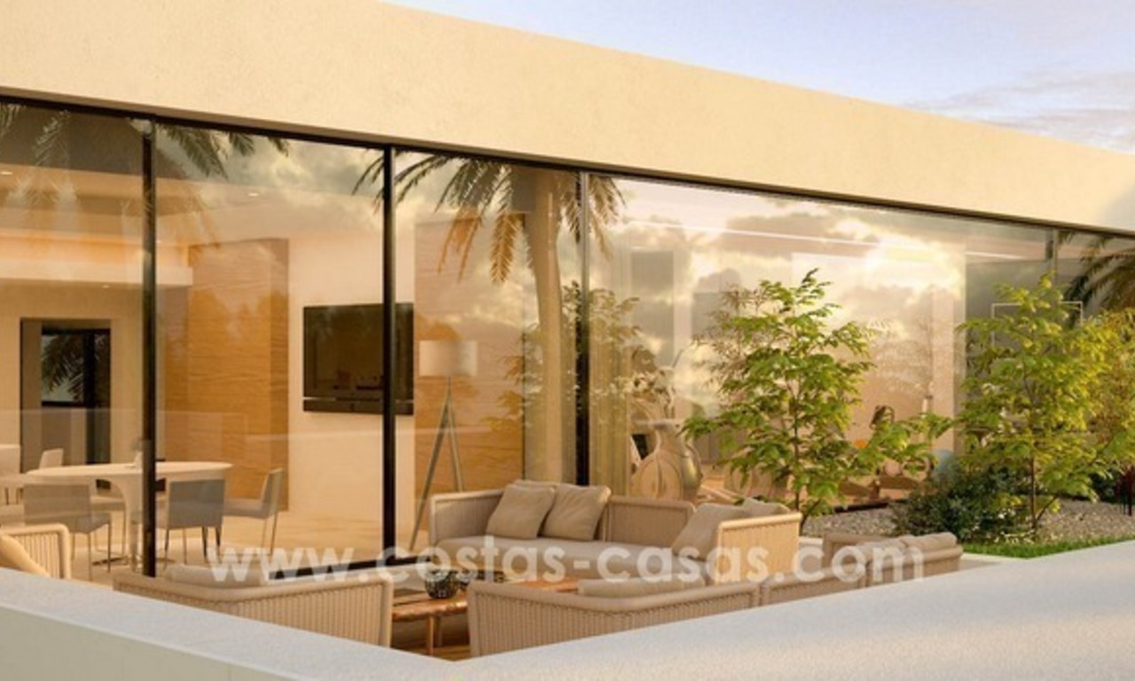 Casas adosadas modernas de lujo en venta en Marbella este 21