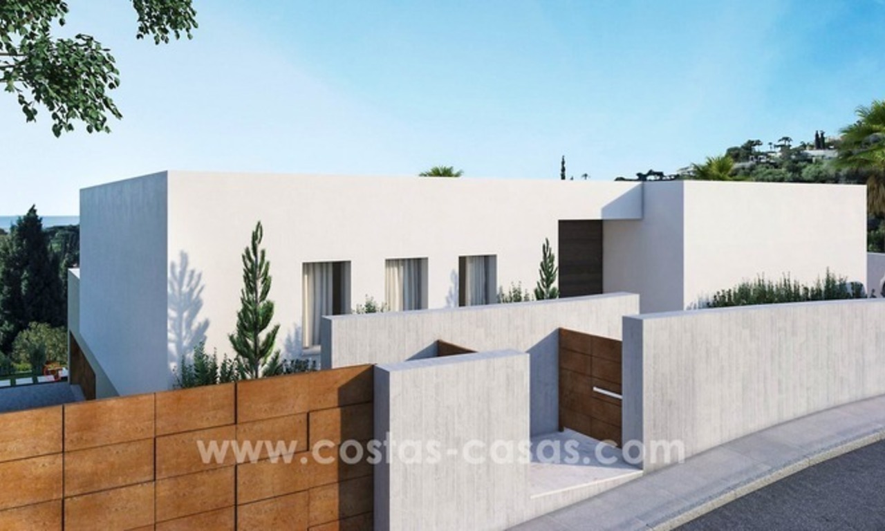 Nueva villa moderna de golf en venta en Nueva Andalucía Marbella 8