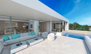 Nueva villa moderna de golf en venta en Nueva Andalucía Marbella 10