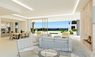 Nuevas villas de lujo modernas a la venta en la Milla de Oro, Marbella 7