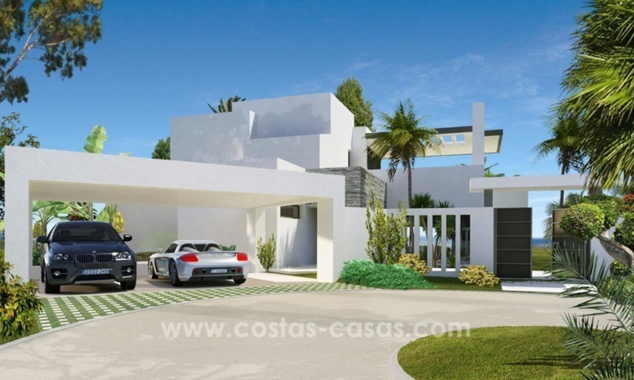 Villas contemporáneas de lujo a la venta en la Milla de Oro, Marbella 3