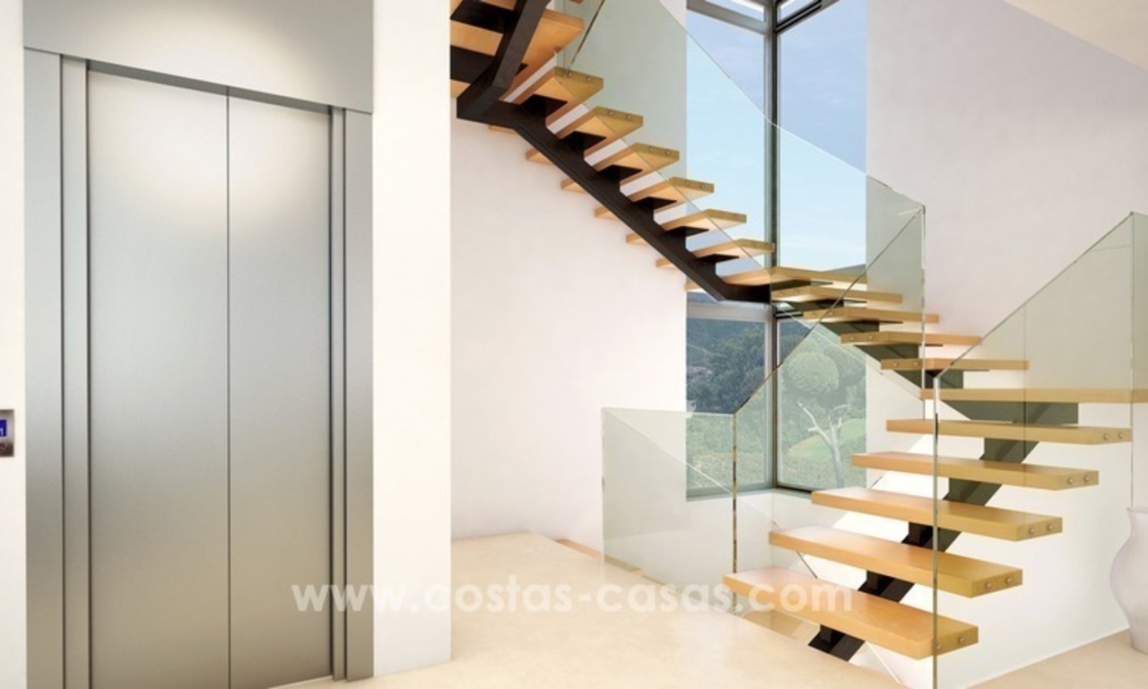 Villas nuevas modernas de lujo a la venta en la Milla de Oro, Marbella 10