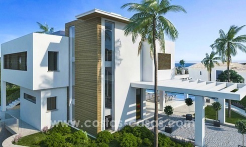 Nueva villa junto al golf en venta en Nueva Andalucía, Marbella 