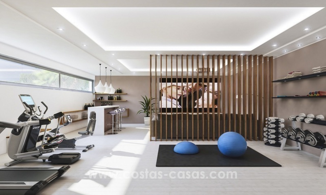 Nuevas villas modernas de diseño en venta en Guadalmina Baja, Marbella 16
