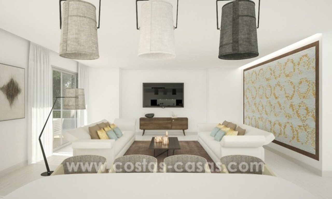 Nuevas villas modernas de diseño en venta en Guadalmina Baja, Marbella 7