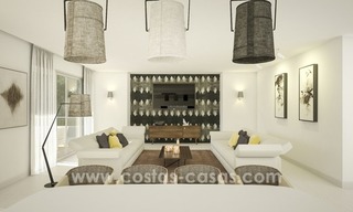 Nuevas villas modernas de diseño en venta en Guadalmina Baja, Marbella 15
