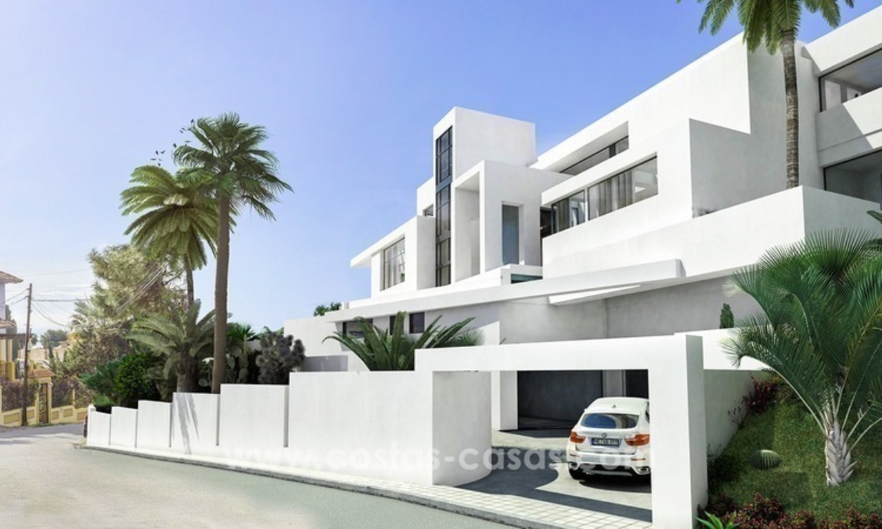 Villas de lujo, ultra-modernas en venta en Nueva Andalucia, Marbella 3