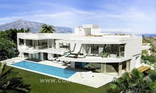Villas de lujo, ultra-modernas en venta en Nueva Andalucia, Marbella 1