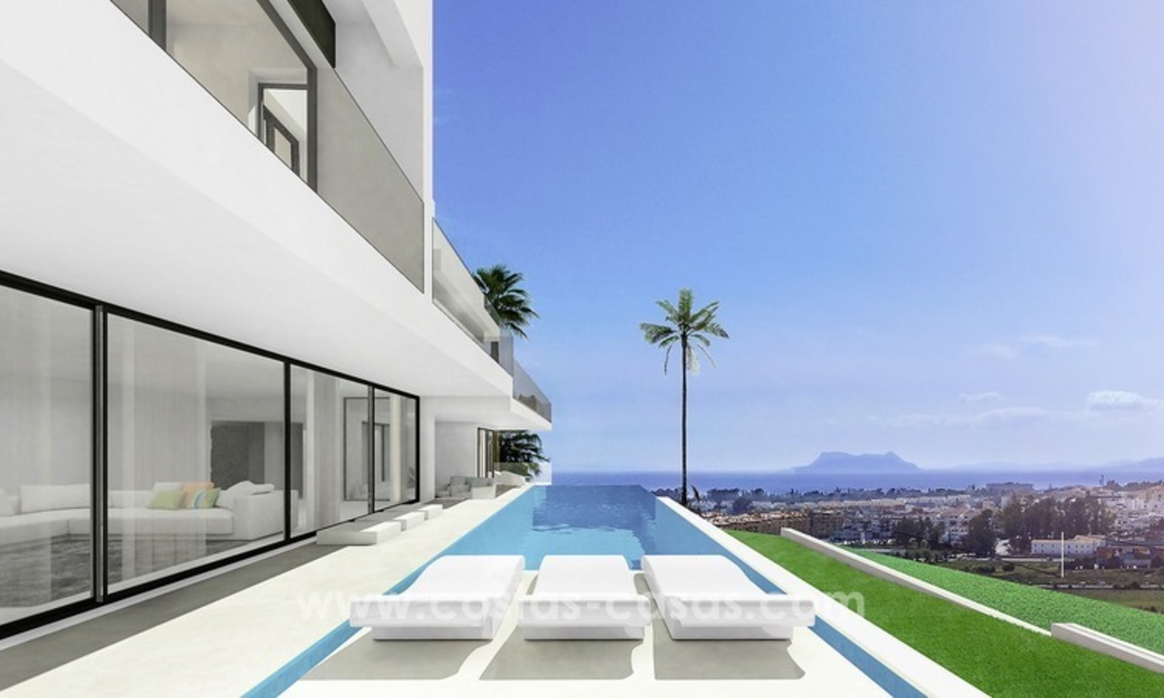 Villas de lujo, ultra-modernas en venta en Nueva Andalucia, Marbella 2