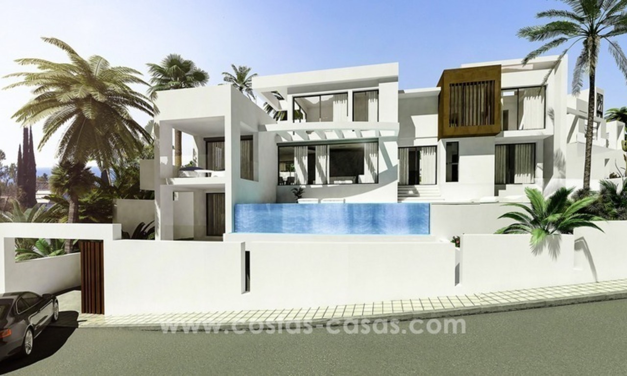 Nuevas villas modernas de lujo en venta en Nueva Andalucia, Marbella 2