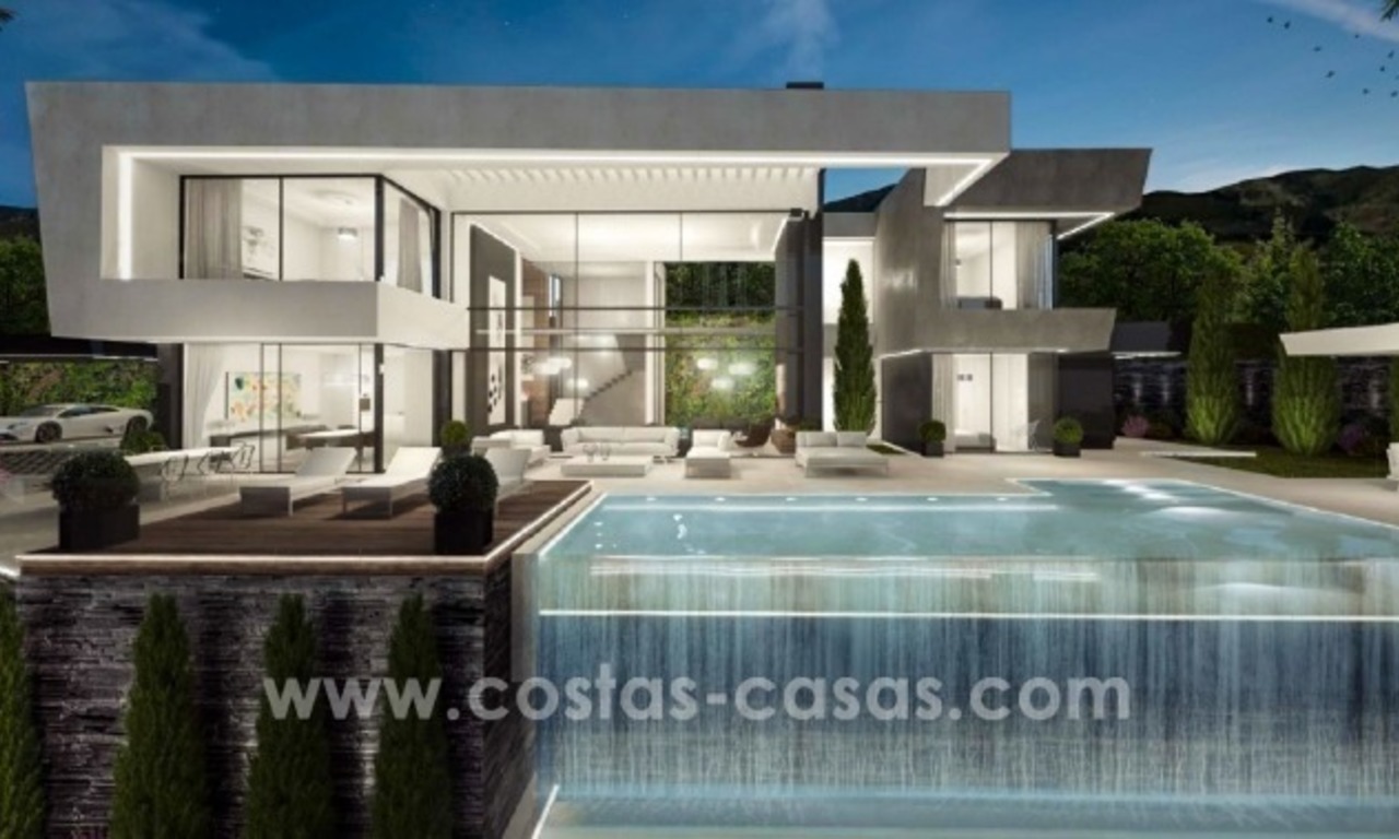 10 villas de diseño con vistas al mar y al golf en venta en Marbella - Benahavis 2