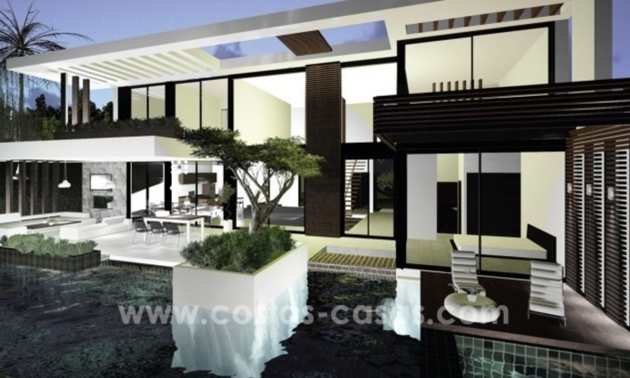 10 villas de diseño con vistas al mar y al golf en venta en Marbella - Benahavis 4
