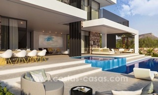 10 villas de diseño con vistas al mar y al golf en venta en Marbella - Benahavis 9