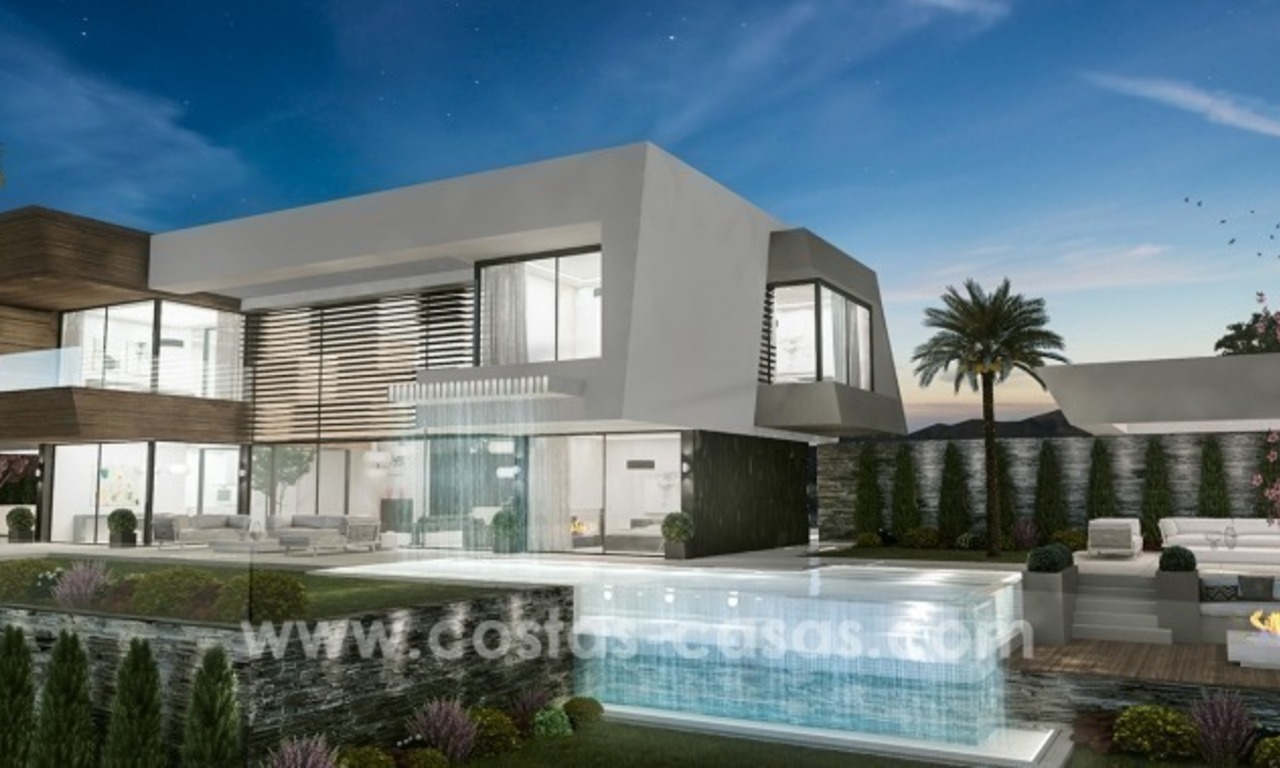 10 villas de diseño con vistas al mar y al golf en venta en Marbella - Benahavis 6