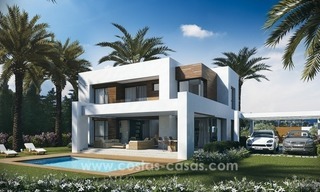Promoción de villas modernas en venta en Marbella - Benahavís 1
