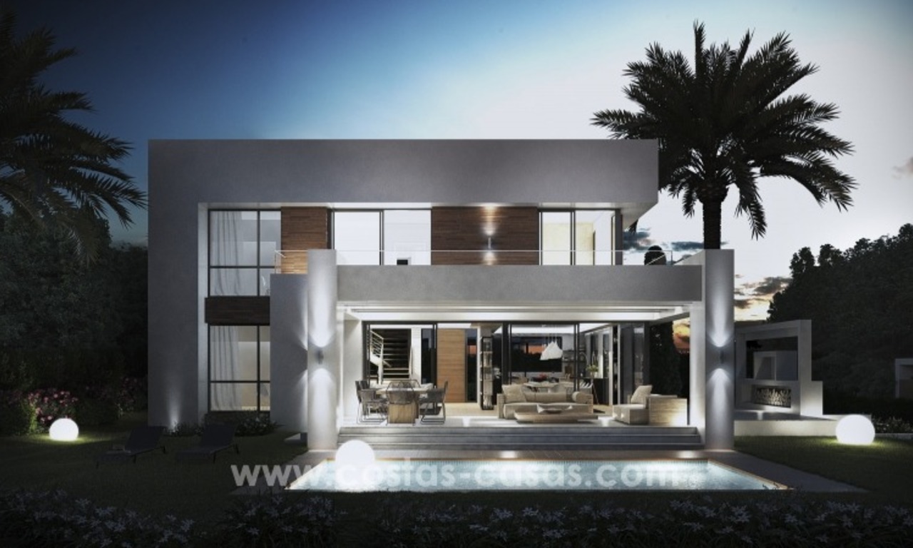 Promoción de villas modernas en venta en Marbella - Benahavís 4