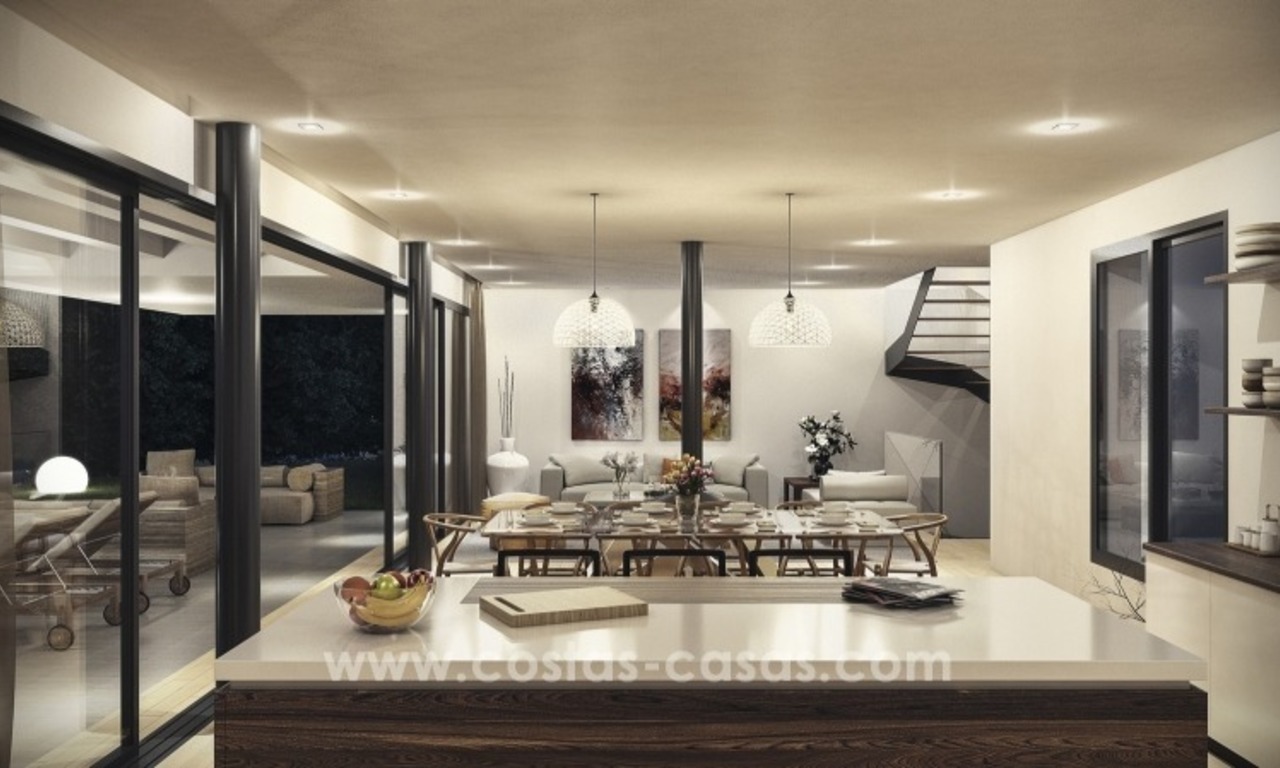 Promoción de villas modernas en venta en Marbella - Benahavís 17