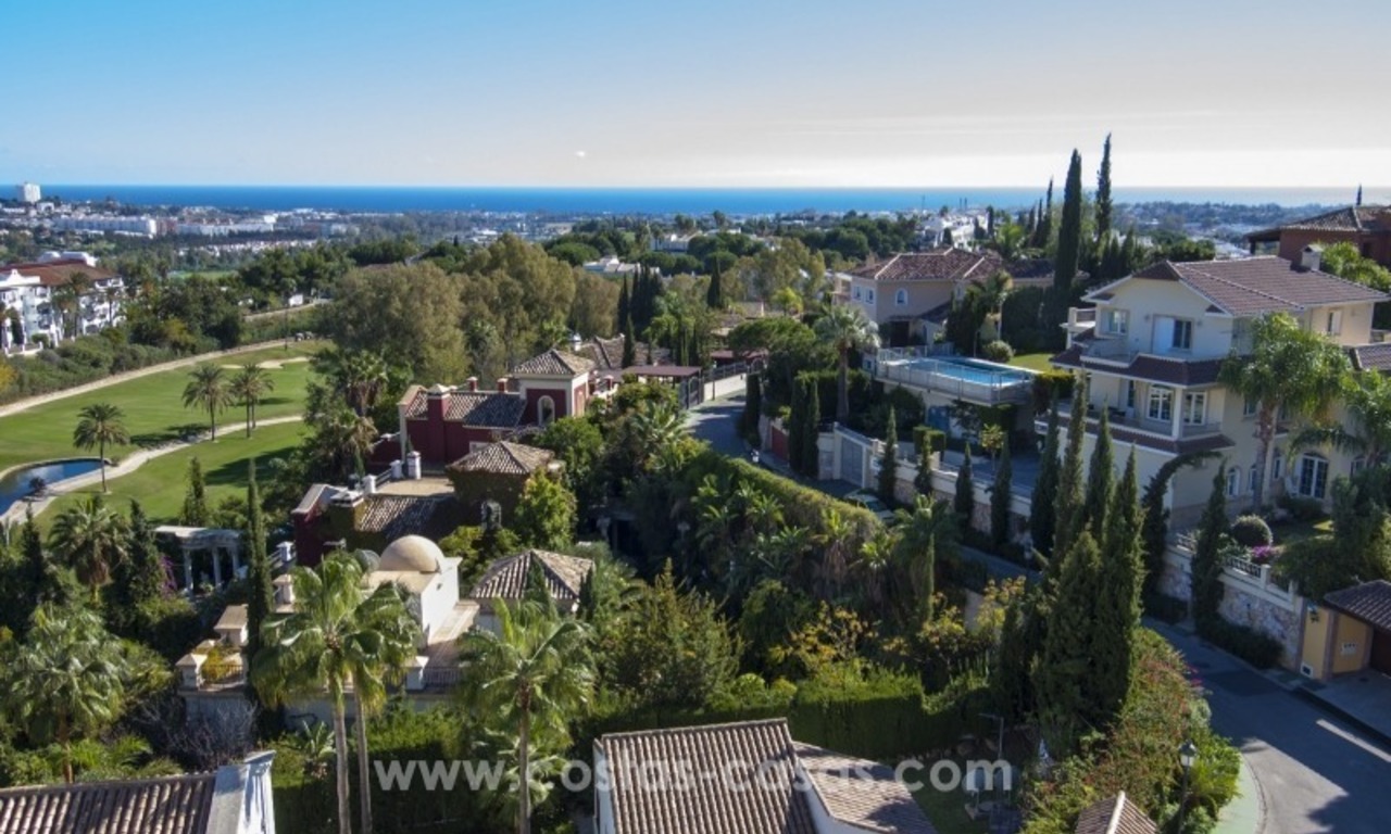 Villa de estilo contemporáneo con vistas al mar en el golf a la venta, zona exclusiva de Nueva Andalucía - Marbella 32