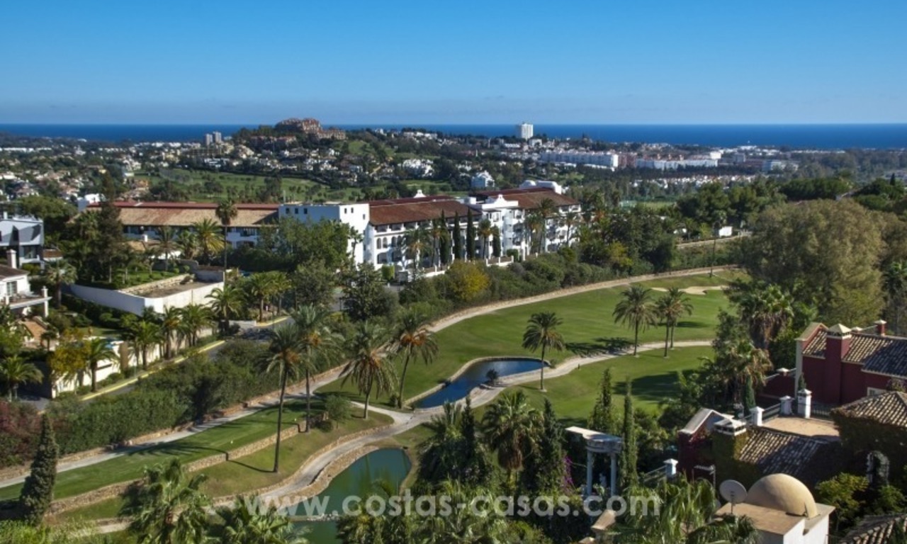 Villa de estilo contemporáneo con vistas al mar en el golf a la venta, zona exclusiva de Nueva Andalucía - Marbella 36
