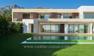 Villa contemporánea de nueva construcción a la venta en la Milla de Oro, Sierra Blanca, Marbella 3