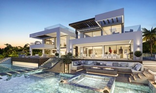 Villa contemporánea con pista de tenis en venta en el corazón del Valle del Golf, Nueva Andalucía, Marbella 3