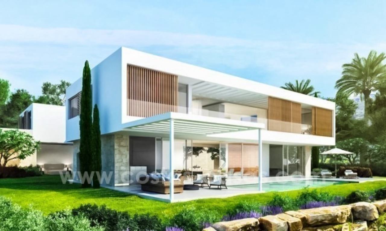 Nuevas mansiones de golf contemporáneas en un complejo de 5 estrellas en venta en la Costa del Sol 19