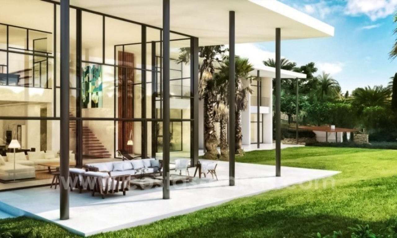 Nuevas mansiones de golf contemporáneas en un complejo de 5 estrellas en venta en la Costa del Sol 21