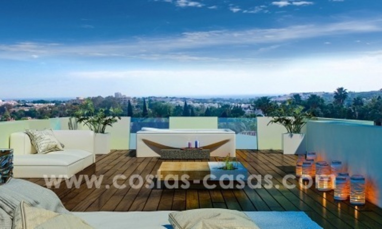 Nuevas villas de diseño cerca del golf en Nueva Andalucía, Marbella. 4