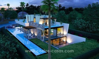 Nuevas villas de diseño cerca del golf en Nueva Andalucía, Marbella. 2