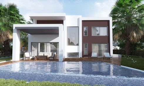 Villas modernas en venta en urbanización cerrada en la zona de Marbella - Benahavís - Estepona 